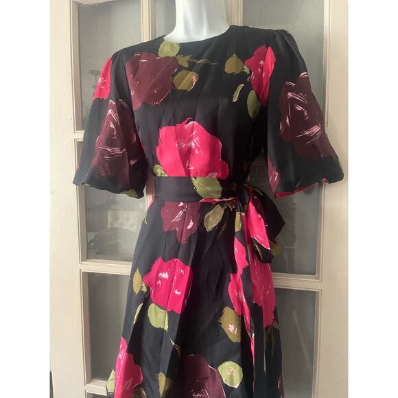 Kate Spade Just Rosy Tie-waist Dress - Picture 9 of 12